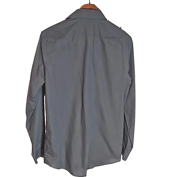 JF J. Ferrar Men's Button DownShirt Top Size M 34-35 Dress Long Sleeve - Picture 7 of 10